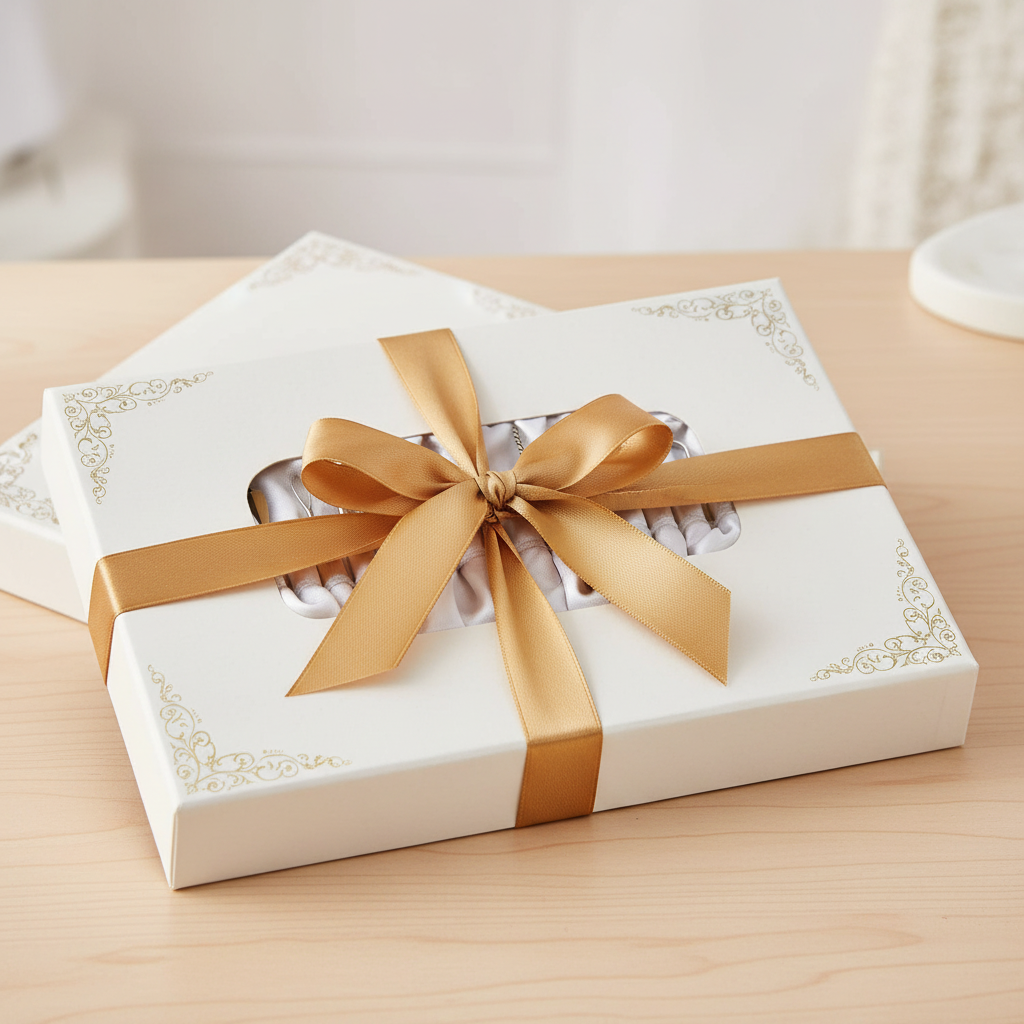 11-piece clay tool set in elegant gift box with gold ribbon